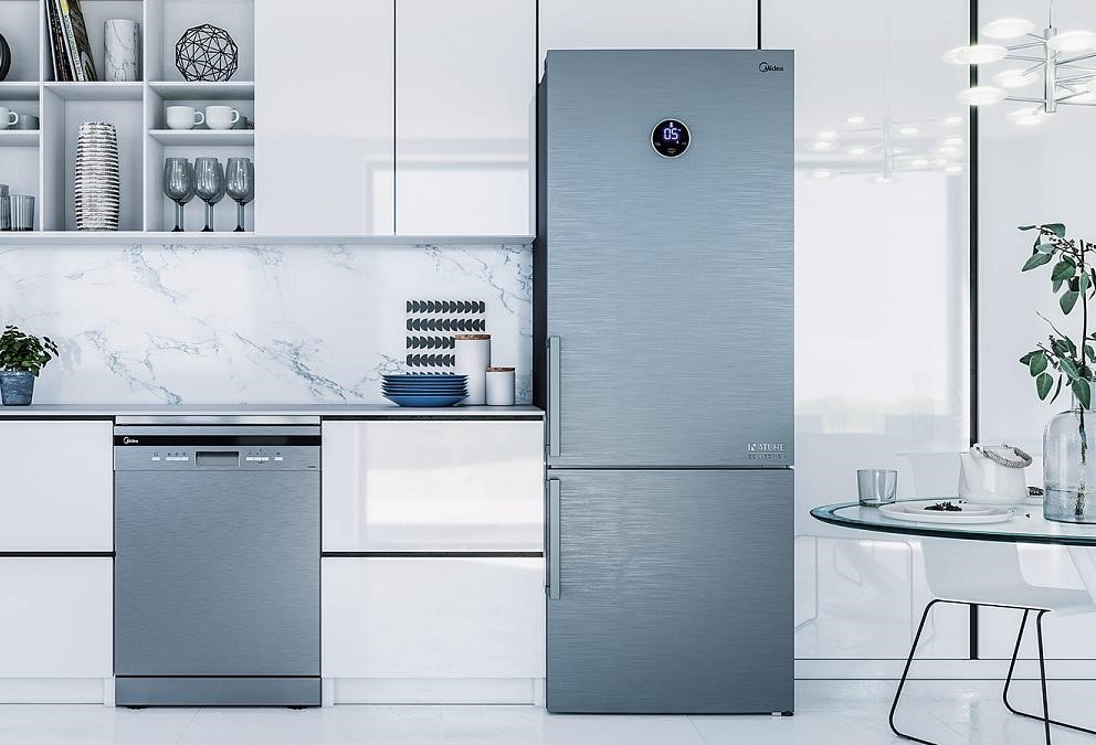 Стильные и удобные холодильники Midea