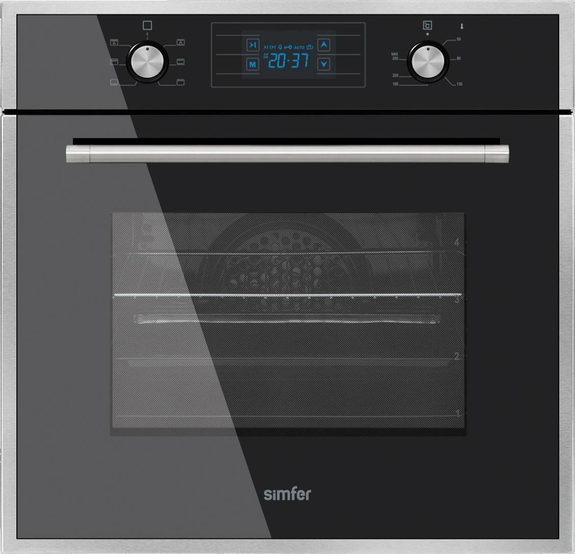 газовый духовой шкаф simfer b6gl72001