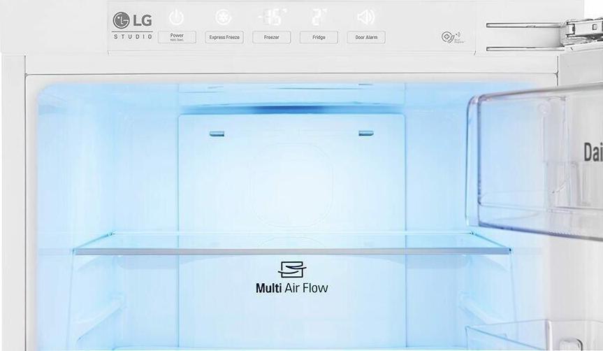 Встраиваемый холодильник lg gr n266lld схема