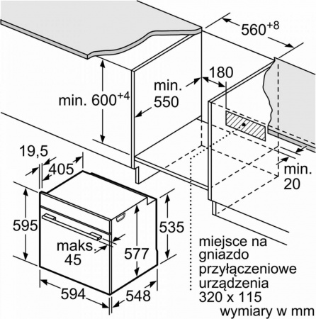 Встраиваемый духовой шкаф Bosch HSG 636BB1