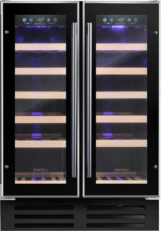 Винный шкаф Temptech WP2DQ60DCB [2, капельное]
