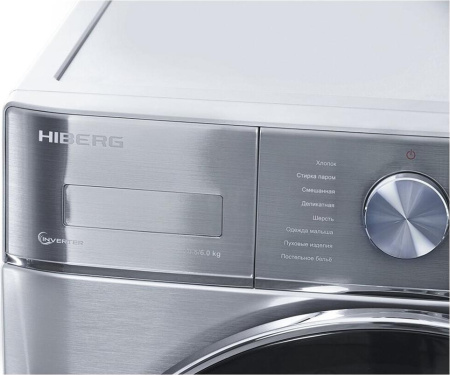 Стиральная машина Hiberg i-WMQ8-10614 Ss [10.5 кг, фронтальная]