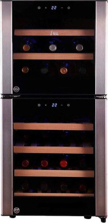 Винный шкаф Ecotronic WCM-33D [2, капельное]