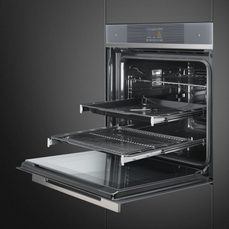 Встраиваемый духовой шкаф Smeg SFP 6106WTPS