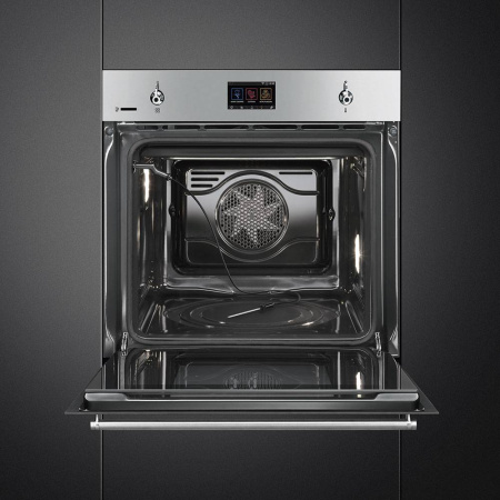 Встраиваемый духовой шкаф Smeg SFP 6303WTPX