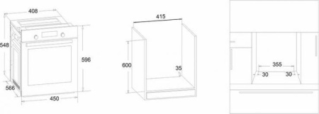 Встраиваемая духовка Simfer B4EC18016