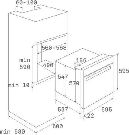 Встраиваемый духовой шкаф Teka HLB 850