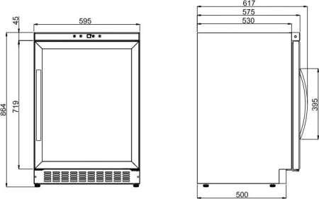 Винный шкаф Dometic B68G Basic [1]