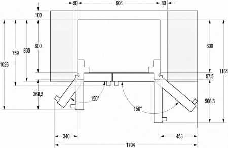 Холодильник Gorenje NRS 9181 CX [2, No Frost]