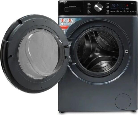 Стиральная машина Kraft TCH-HDD8597SDB [8 кг, фронтальная]