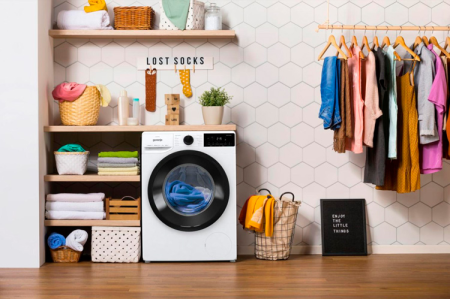 Стиральная машина Gorenje WNA84ACIS [8 кг, фронтальная]