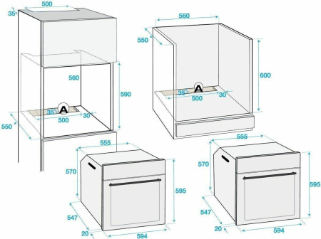 Встраиваемый духовой шкаф Beko BIM 22304 XCS