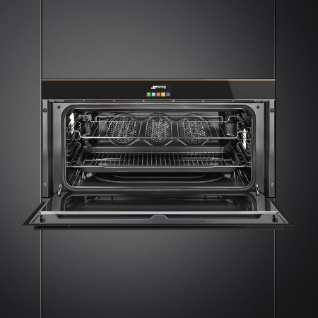 Встраиваемый духовой шкаф Smeg SFPR9604NX