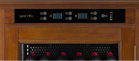 Винный шкаф Meyvel MV108-WN1-C [1, капельное]
