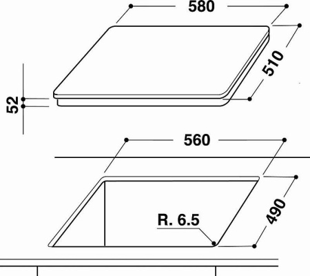 Варочная поверхность Whirlpool ACM 932 BA