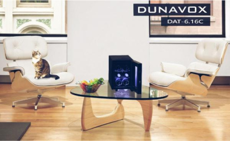 Винный шкаф Dunavox DAT-6.16c [1, капельное]