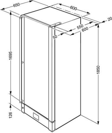 Винный шкаф Smeg SCV115 [1, капельное]