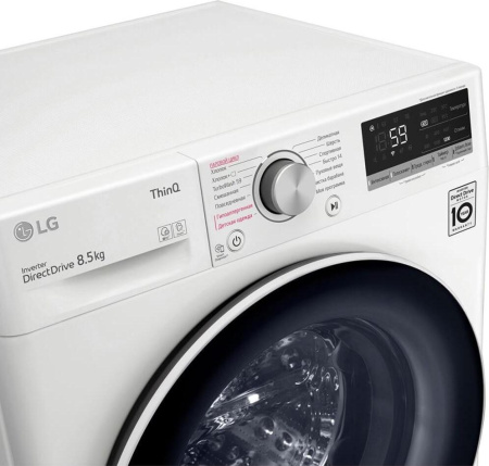 Стиральная машина LG F-2V5GS0WT [8.5 кг, фронтальная]