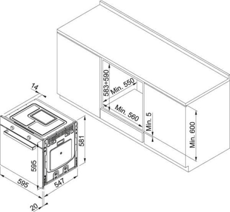 Встраиваемый духовой шкаф Franke CR 982 M WH M DCT TFT