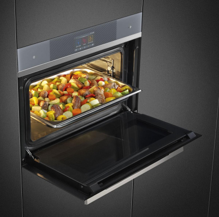 Встраиваемый духовой шкаф Smeg SFPR9604NX