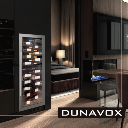 Винный шкаф Dunavox DX-104.375 DSS [1, No Frost]