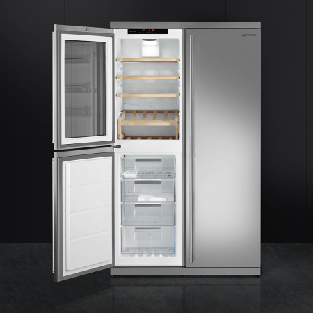 Холодильник Smeg WF354LX [3, капельное]