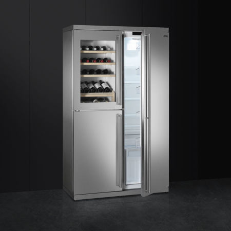 Холодильник Smeg WF354LX [3, капельное]