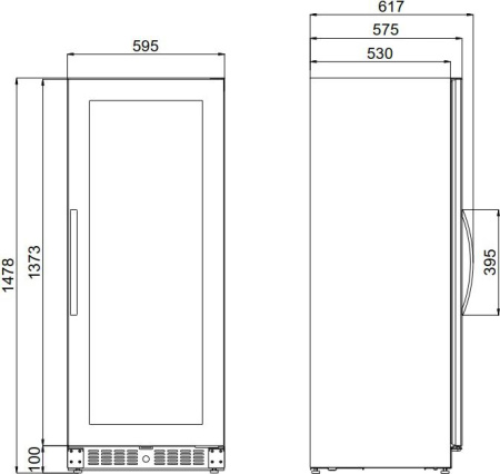 Винный шкаф Dometic E91FG Elegance [1]