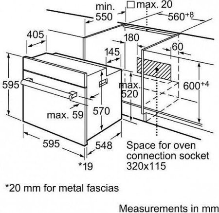 Встраиваемый духовой шкаф Bosch HBN 231E2
