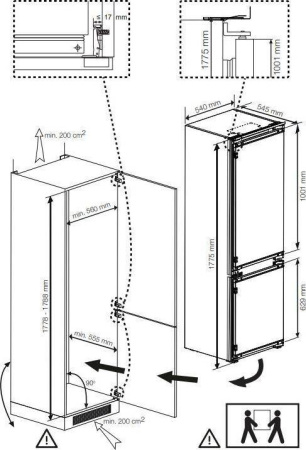 Холодильник Beko BCSA2750 [2, капельное]