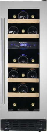 Винный шкаф Dunavox DAU-17.57DW [1, капельное]