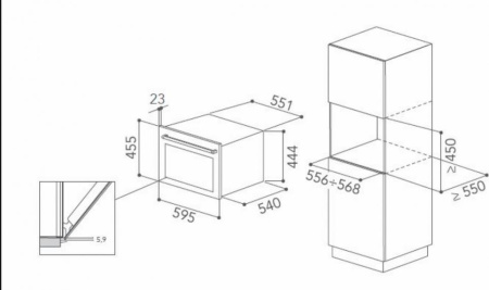 Микроволновая печь KitchenAid KMQCX45600