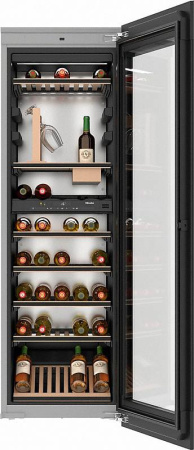 Винный шкаф Miele KWT 6722IGS OBSW [2, No Frost]