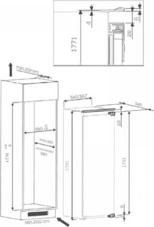 Холодильник KitchenAid KCBMS 18602 [1, No Frost]