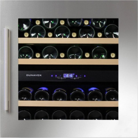 Винный шкаф Dunavox DAB-36.80DSS [1, капельное]
