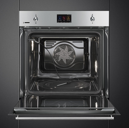 Встраиваемый духовой шкаф Smeg SFP 6303WTPX