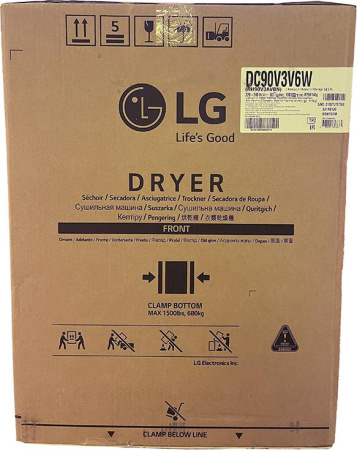 Сушильная машина LG DC90V3V6W
