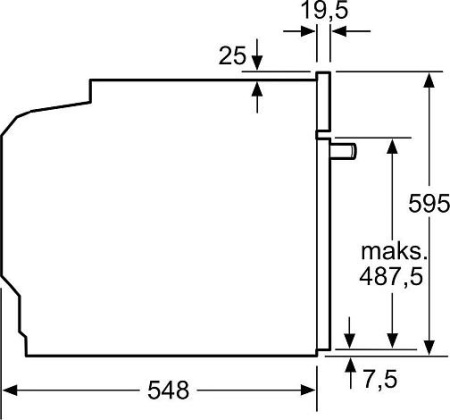 Встраиваемый духовой шкаф Bosch HBA 3340S0