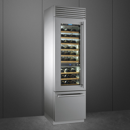 Винный шкаф Smeg WF366LDX [2, No Frost]