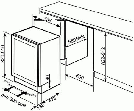 Винный шкаф Smeg CVI338XS1 [1]