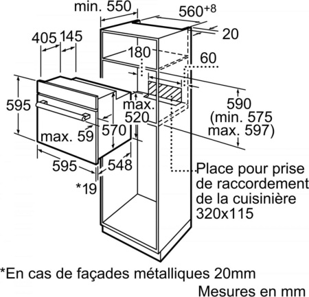 Встраиваемый духовой шкаф Bosch HBA 63B225F