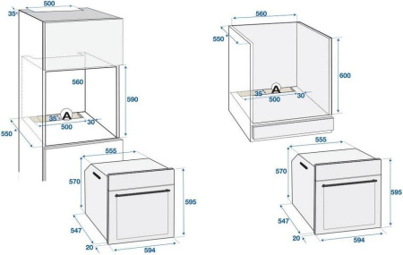 Встраиваемый духовой шкаф Beko BIE 22100XC