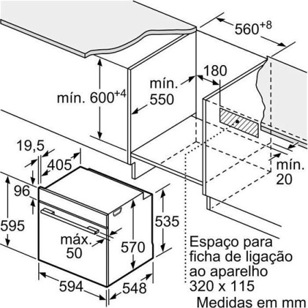 Встраиваемый духовой шкаф Bosch HBG 5780W0