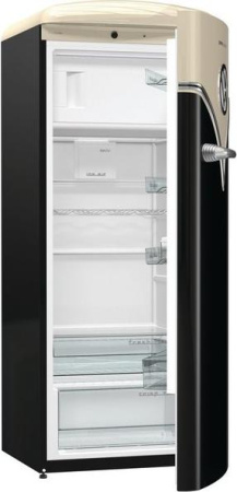 Холодильник Gorenje OBRB 153 BK [1, капельное]