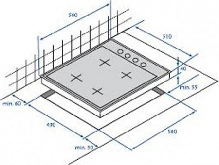 Варочная поверхность Beko HIZG 64125 AVR