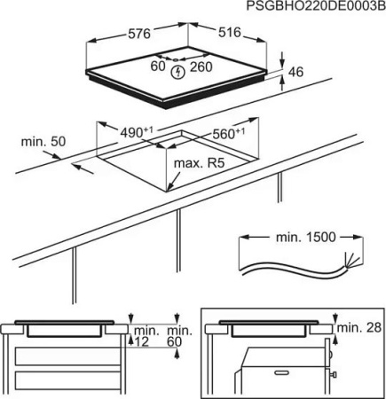 Варочная поверхность Electrolux EIT 60443