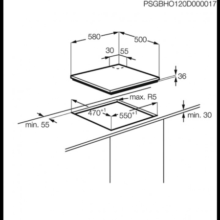 Варочная поверхность Zanussi ZGG 62414LA