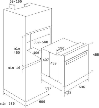Встраиваемый духовой шкаф Teka HLC 840 E 00