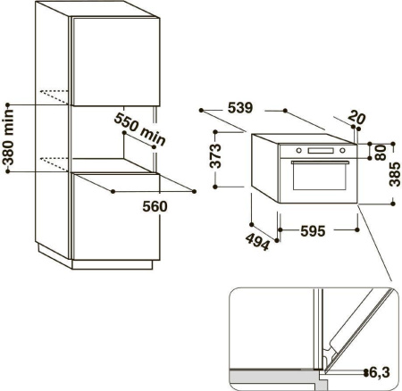 Микроволновая печь Hotpoint-Ariston MD764BLHA