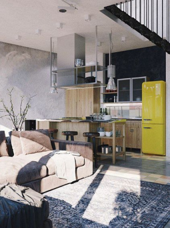 Холодильник Smeg FAB32LVEN1 [2, капельное]
